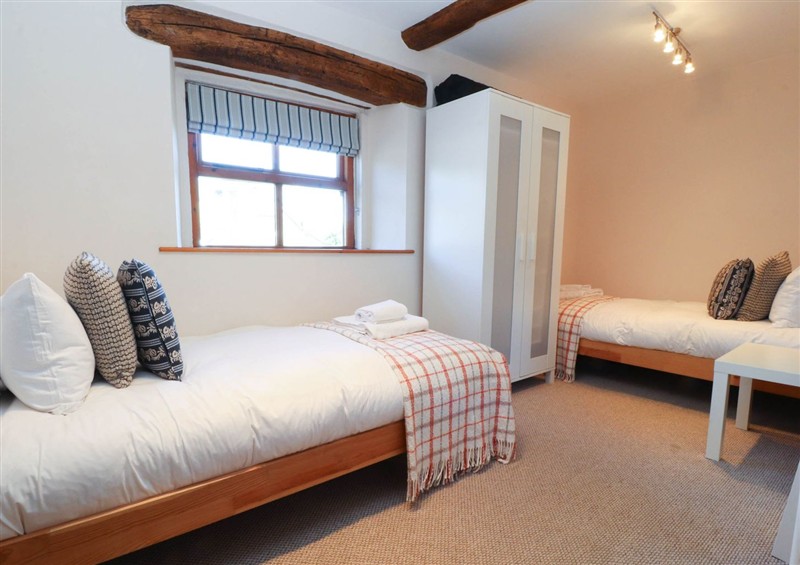 One of the 2 bedrooms at Sunnybrook Cottage, Bentham