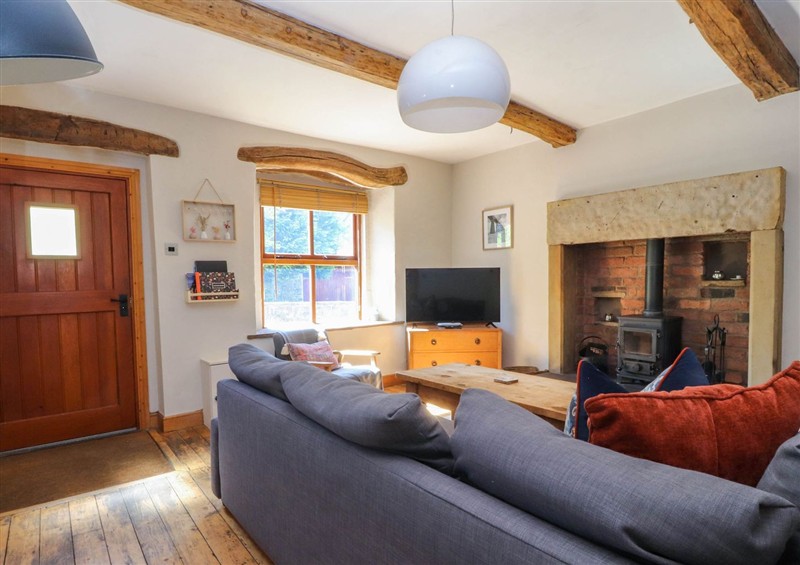 Relax in the living area at Sunnybrook Cottage, Bentham