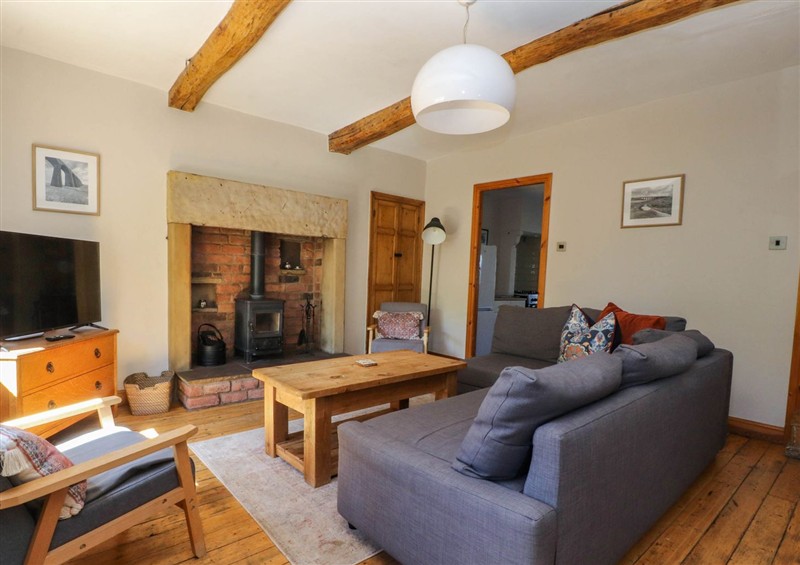 The living area at Sunnybrook Cottage, Bentham