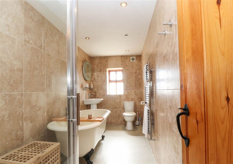 This is the bathroom at Sunnybrook Cottage, Bentham