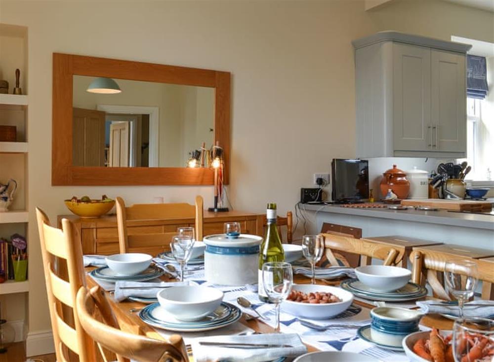 Dining area at Sunnycraig in Tarbert, Argyll and Bute, Scotland