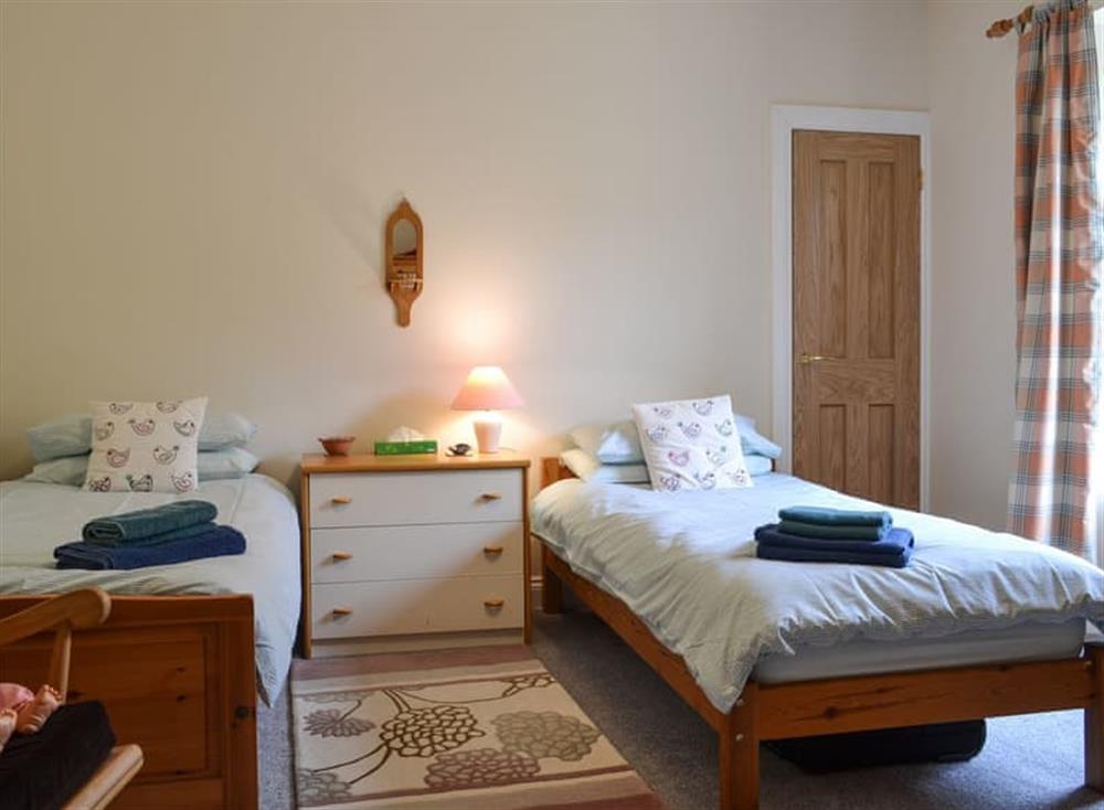 Twin bedroom at Sunnycraig in Tarbert, Argyll and Bute, Scotland
