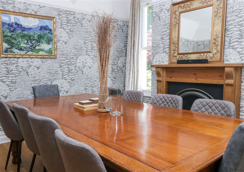 The dining room at Sunnycroft, Keswick