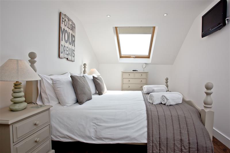 Double bedroom at Sunnymead Penthouse, Exmouth, Devon