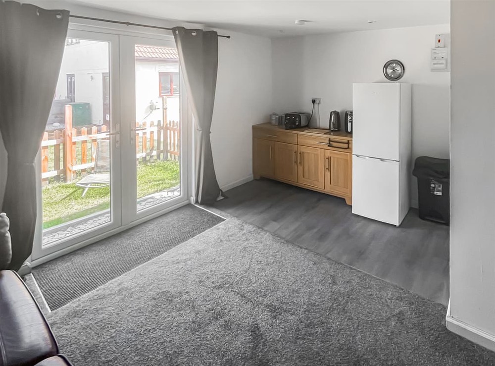 Open plan living space at Sunnyside Annexe in Latchingdon, near Maldon, Essex
