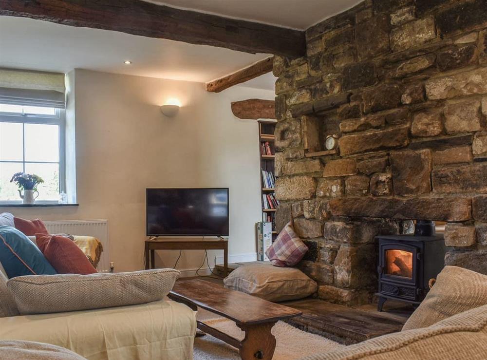 Living area at Sunnyside Barn in Cracoe, North Yorkshire