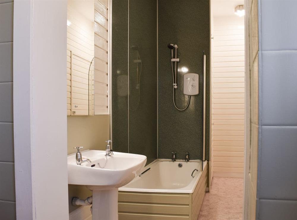 Shower room at Sunnyside Beach in Lower Largo, Fife