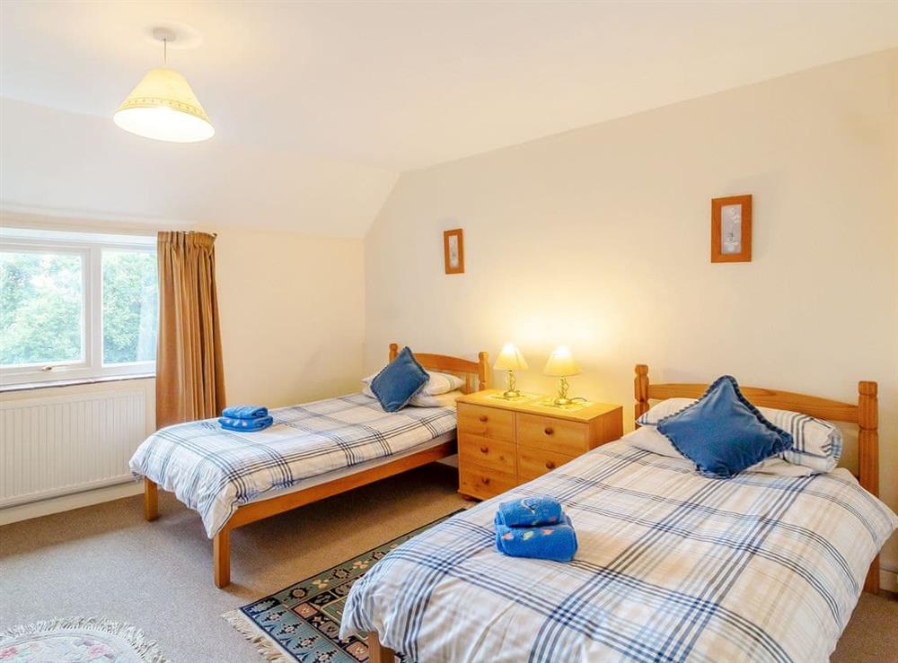 Twin bedroom at Sunnyside in Colkirk, near Fakenham, Norfolk