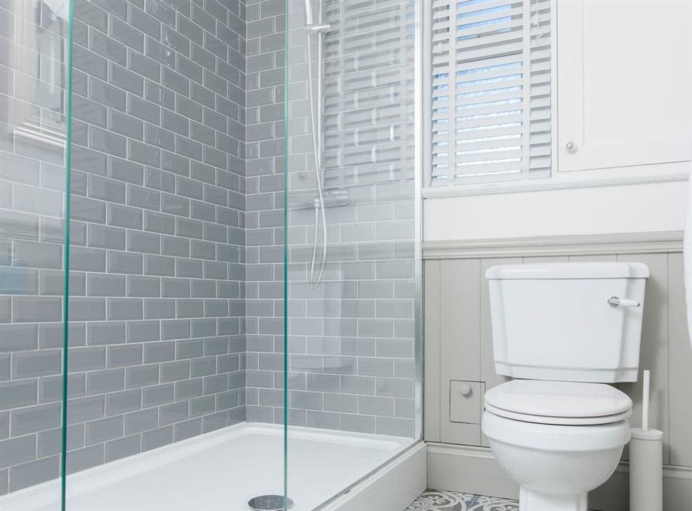 Shower room at Sunnyside Cottage in Otterburn, near Bellingham, Northumberland