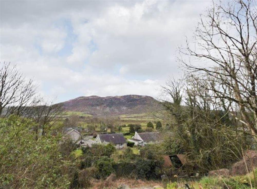 View at Sunnyside Cottage in Tremadog, near Porthmadog, Gwynedd