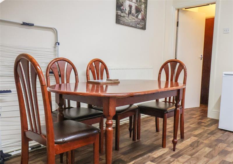 Dining room at Sunnyside Holiday Apartment 1, Bridlington
