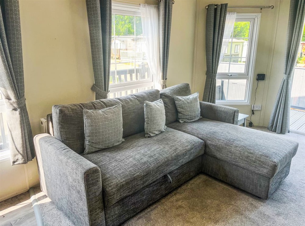 Living area (photo 2) at Sunnyside Lodge in Sandown, Isle of Wight