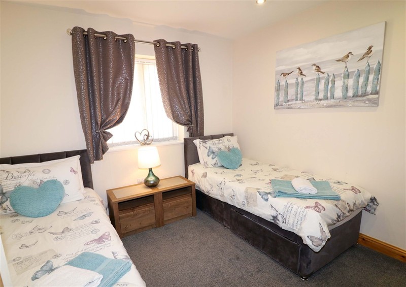 A bedroom in Sunnyside Lodge at Sunnyside Lodge, Thorpe-On-The-Hill