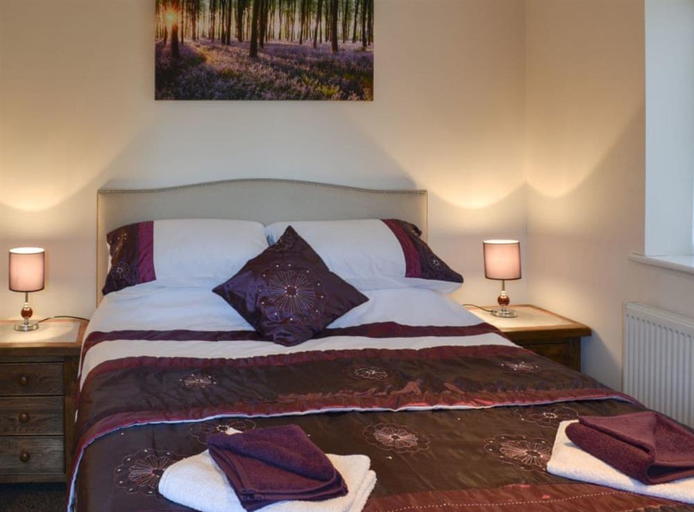 Double bedroom at Sunnyside Lodge in Thorpe on the Hill, near Lincoln, Lincolnshire