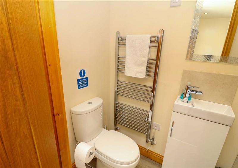This is the bathroom at Sunnyside Lodge, Thorpe-On-The-Hill