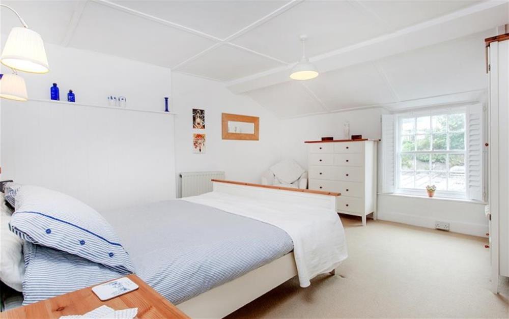 King size bed in bedroom 3 (photo 2) at Sunnyside in Lyme Regis