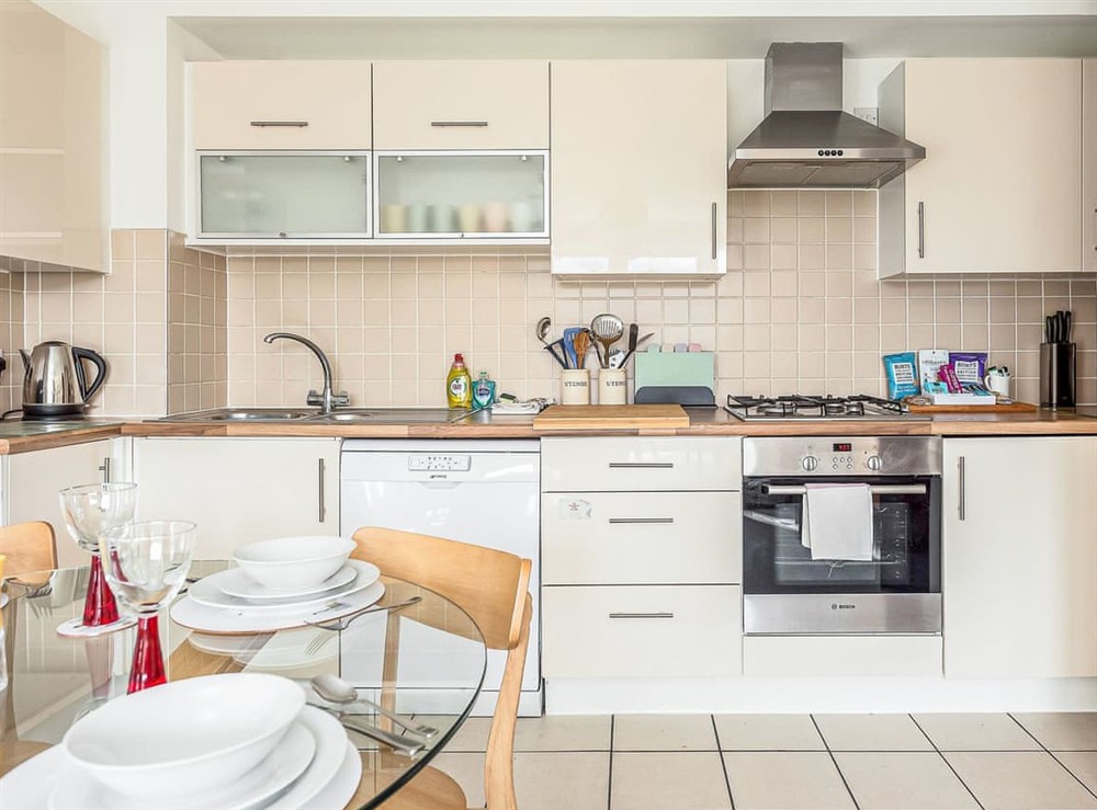 Kitchen area at Sunnyside in Poole, Dorset