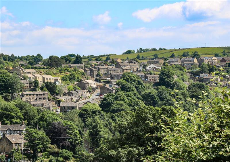 Rural landscape at Sunnyside Villa, Holmfirth