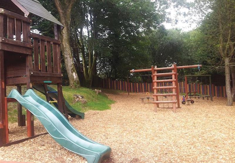 Children’s play area at Sunnyvale Holiday Park in , Saundersfoot near Tenby