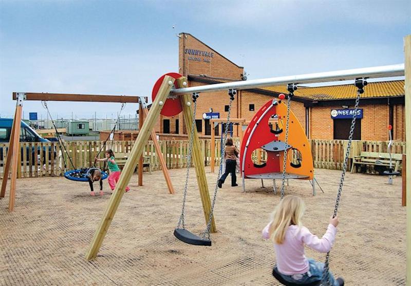 Playground at Sunnyvale Rhyl in Conwy, North Wales