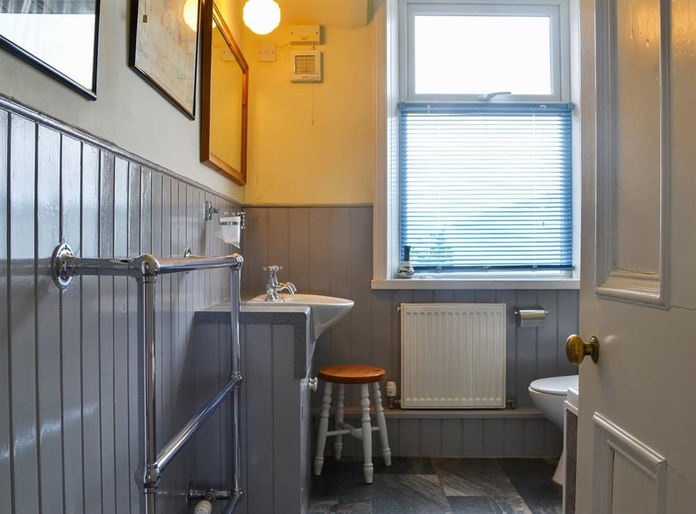 Bathroom at Sunrise Apartment in Lochmaddy, Outer Hebrides, Isle Of North Uist