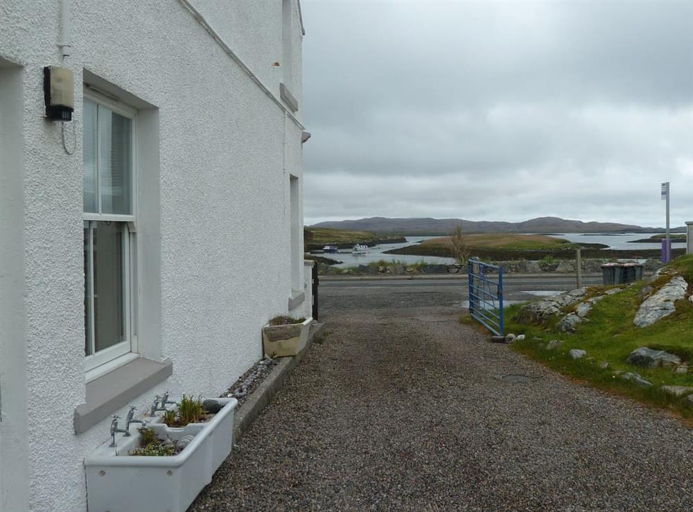 Outdoor area at Sunrise Apartment in Lochmaddy, Outer Hebrides, Isle Of North Uist