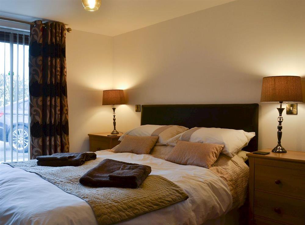 Double bedroom at Sunrise Barn in Skegness, Lincolnshire