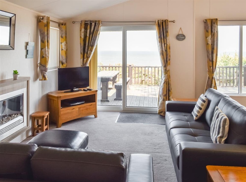 Living area (photo 2) at Sunrise Lodge in Lowestoft, Suffolk