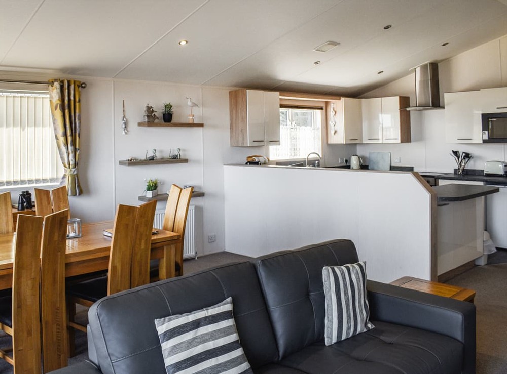 Open plan living space (photo 5) at Sunrise Lodge in Lowestoft, Suffolk