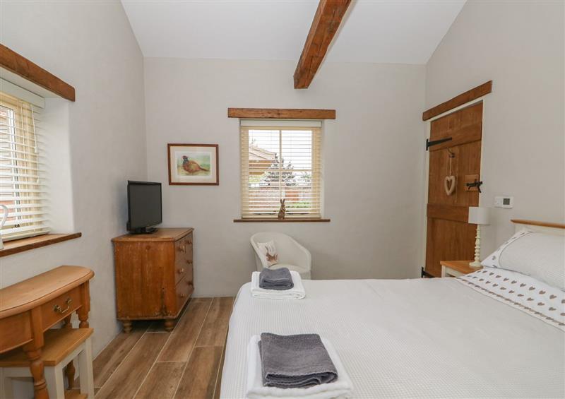 One of the bedrooms at Sunrise Stable, Long Sutton