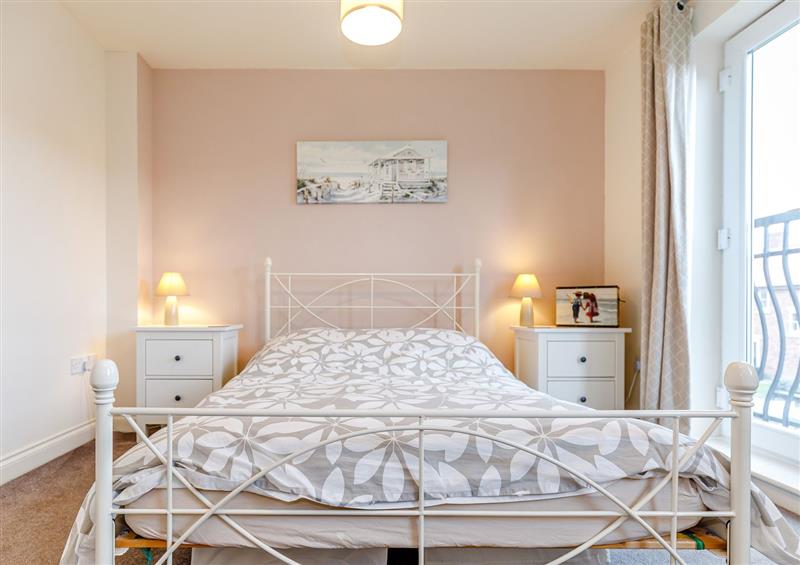 One of the  bedrooms at Sunrise, Filey