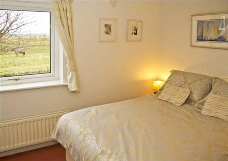 Double bedroom at Sunset Cottage, Beadnell, Northumberland