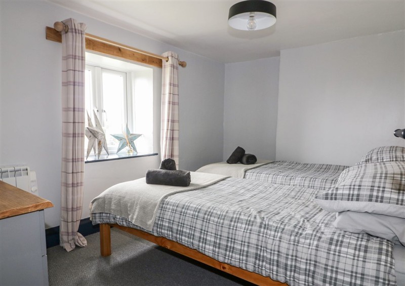 Bedroom at Sunset Cottage, Gorran Churchtown