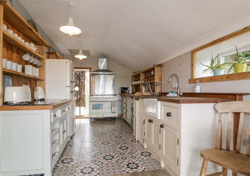 Kitchen at Sunset Cottage, Gorran Churchtown