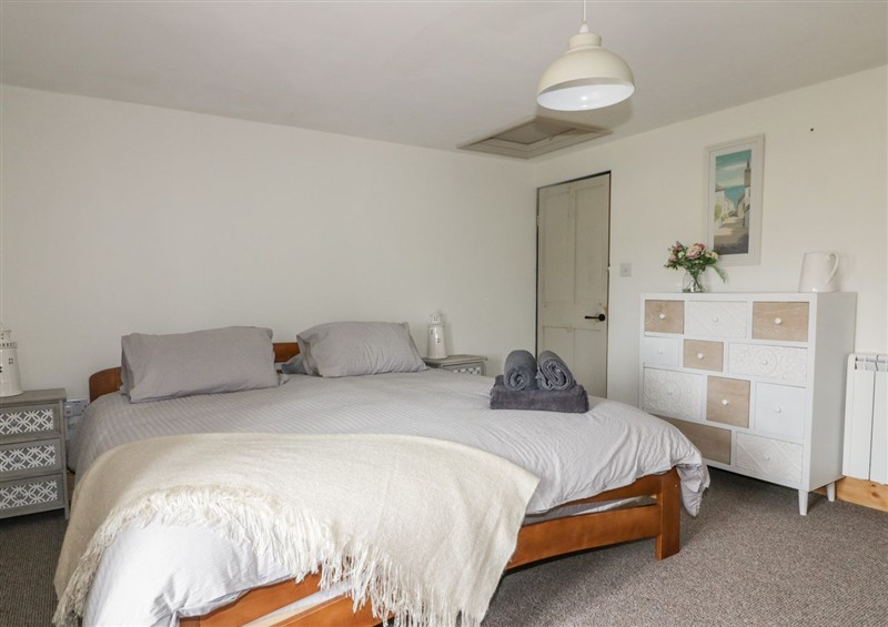 This is a bedroom at Sunset Cottage, Gorran Churchtown