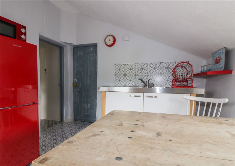 This is the kitchen at Sunset Cottage, Gorran Churchtown