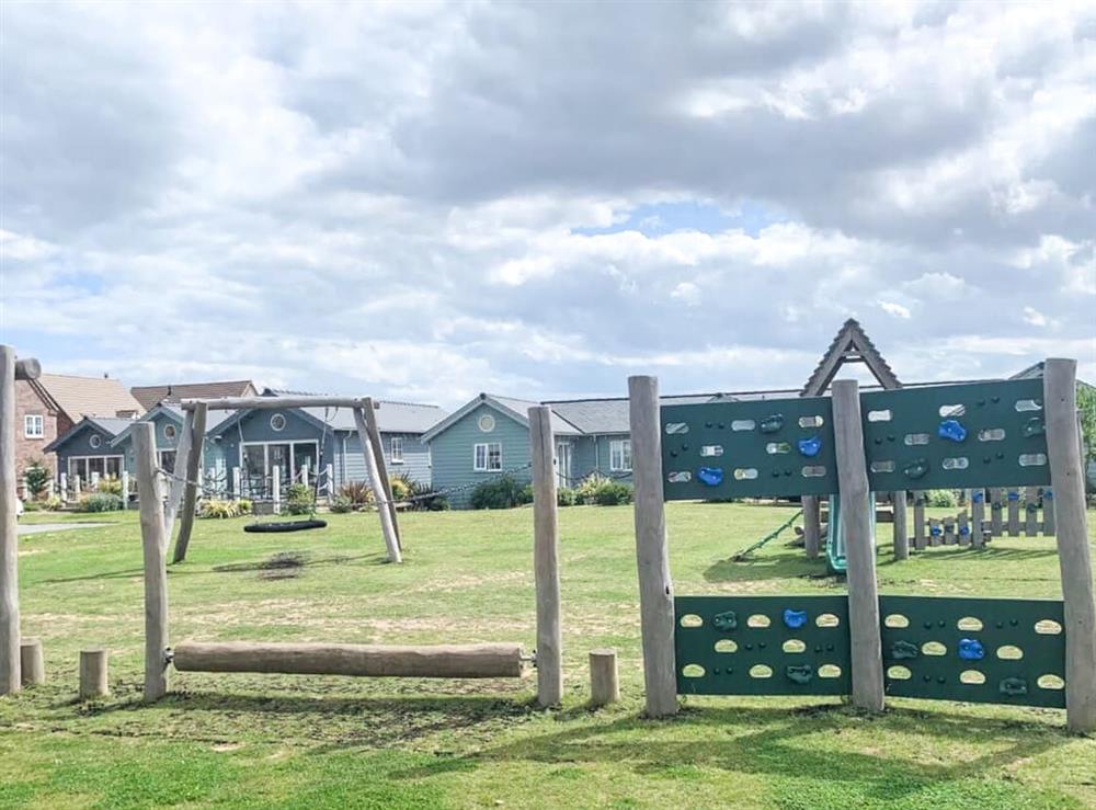 Children’s play area at Sunset Cottage new in The Bay, North Yorkshire