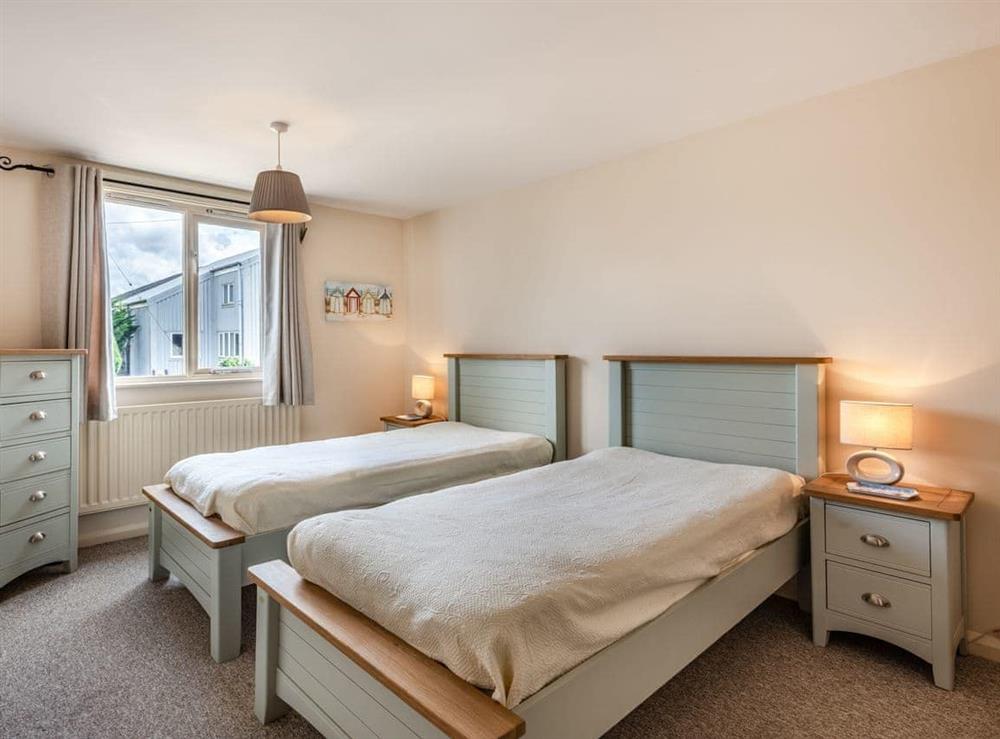 Twin bedroom at Sunset Lodge in Brundall, near Norwich, Norfolk