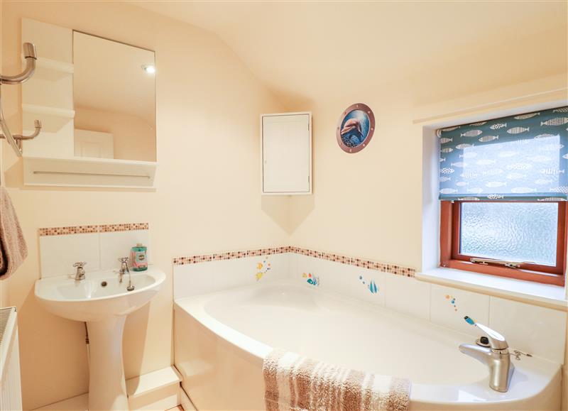 This is the bathroom at Sunset View, Bolehill near Wirksworth