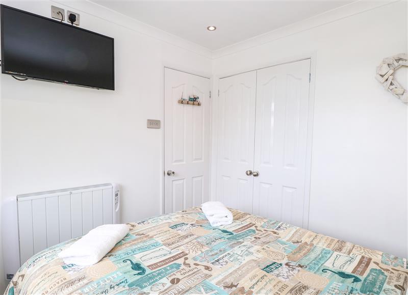 One of the 2 bedrooms at Sunset View, Burgh Castle
