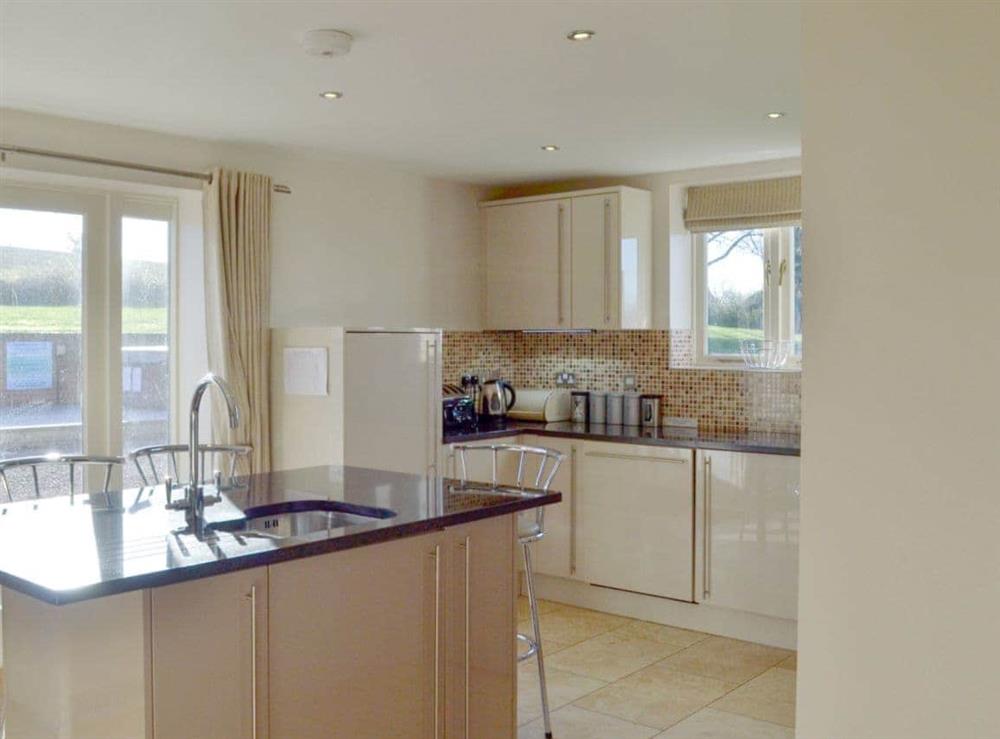 Delightful, light and airy kitchen at Sunshine Cottage in Kirk Langley, Ashbourne, Derbyshire., Great Britain