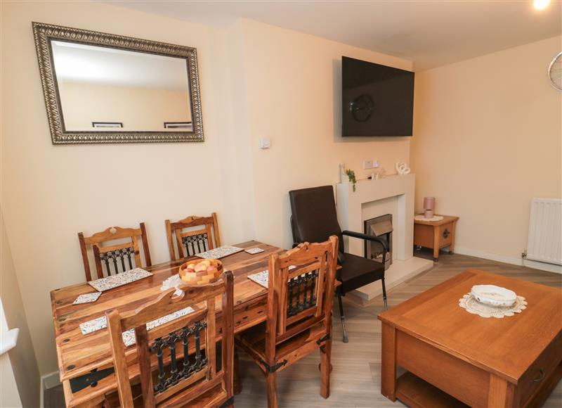 This is the dining room at Sunshine Cottage, Widdrington