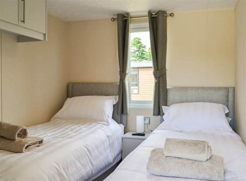 Twin bedroom at Sunshine Retreat in Sewerby, North Humberside