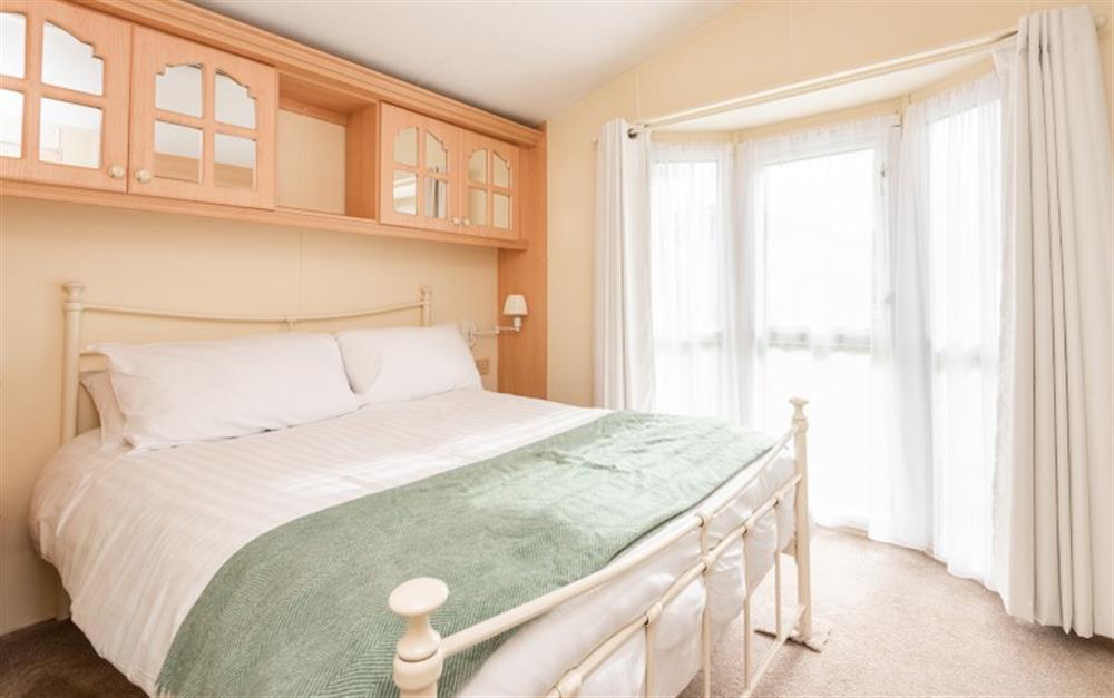 Master Bedroom at Sunshine Retreat in Wadebridge