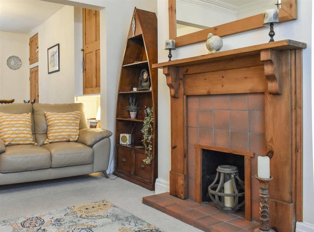 Living area at Sunstar Cottage in Whitby, North Yorkshire