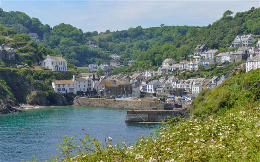 Pretty harbour town of Polperro at Sunways Cottage in Polperro