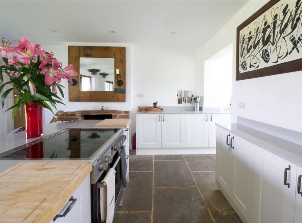 Kitchen at Sunwood House in Ditcham, near Petersfield, Hampshire