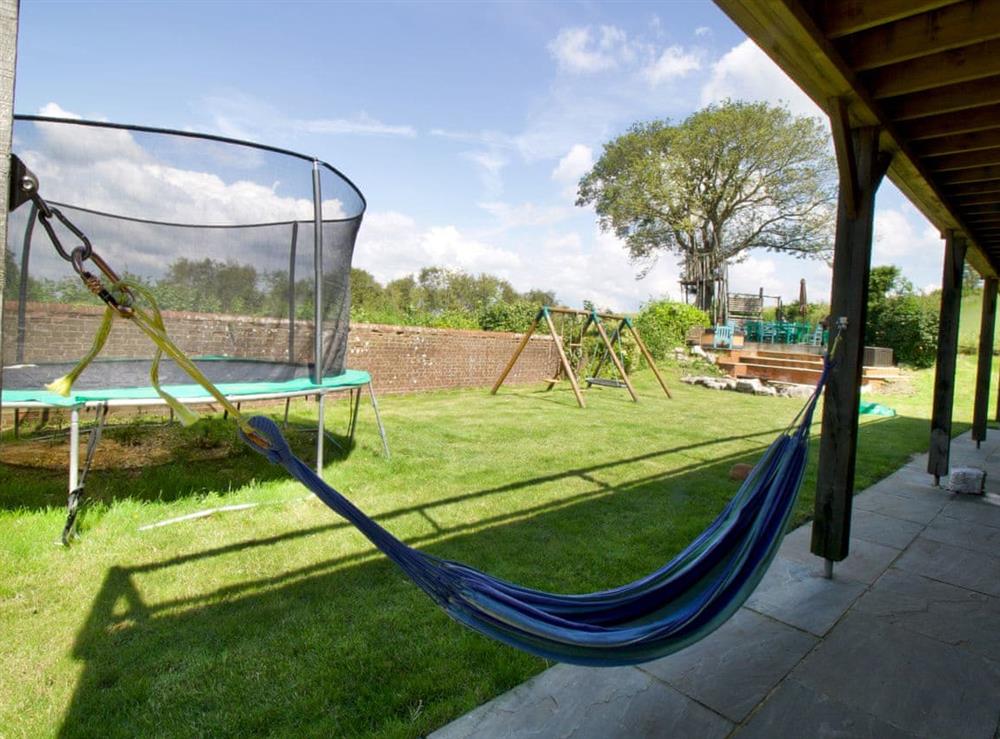 Relax and unwind in the garden at Sunwood House in Ditcham, near Petersfield, Hampshire