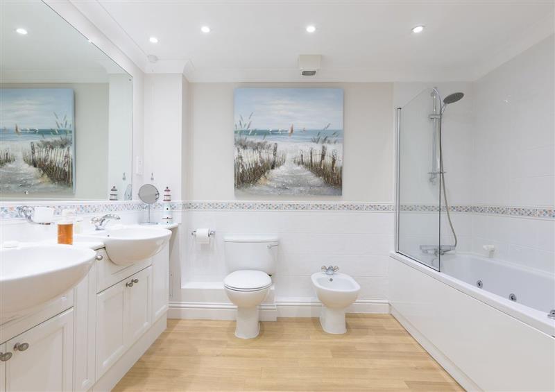 Bathroom at Surf and Sand, Carbis Bay