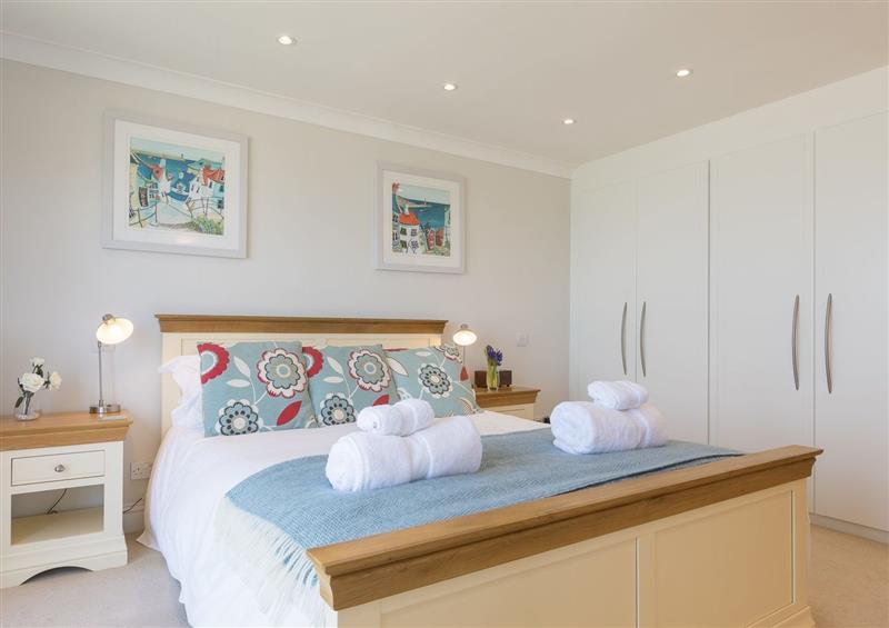 This is a bedroom at Surf and Sand, Carbis Bay